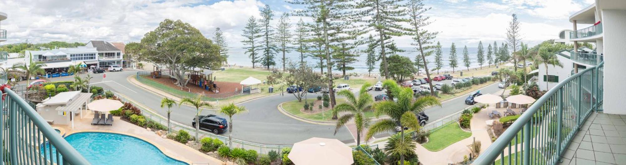 The Norfolks On Moffat Beach Caloundra Exteriör bild
