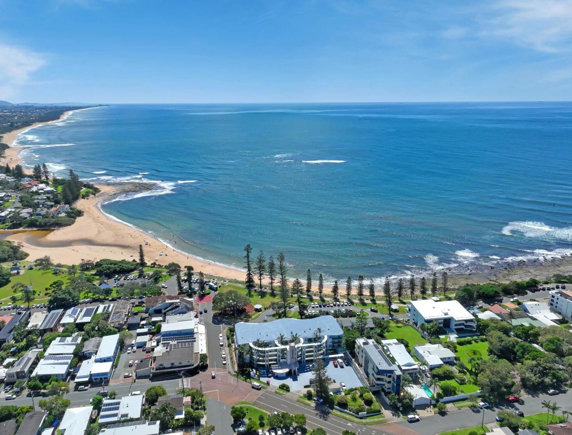The Norfolks On Moffat Beach Caloundra Exteriör bild