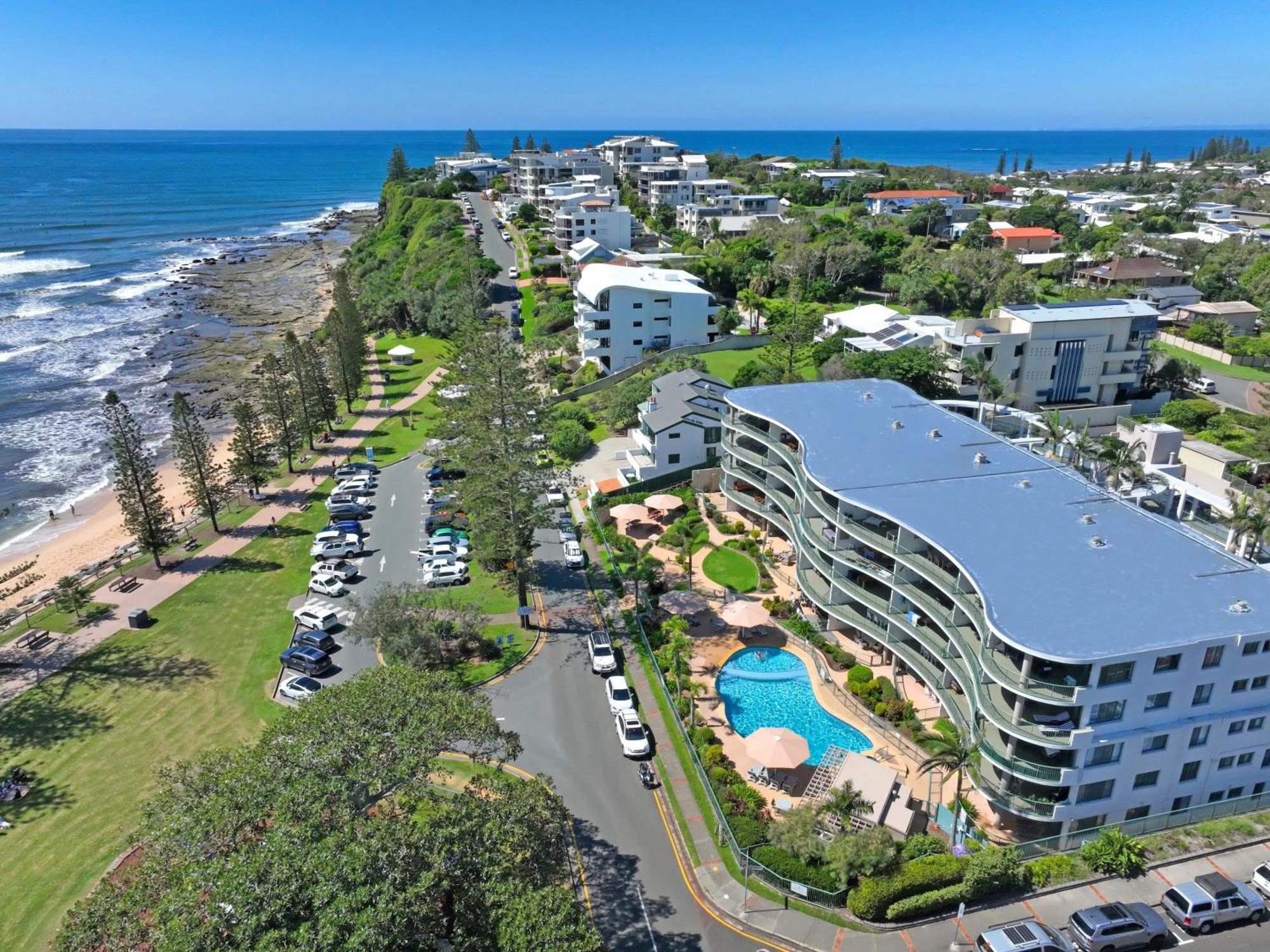The Norfolks On Moffat Beach Caloundra Exteriör bild