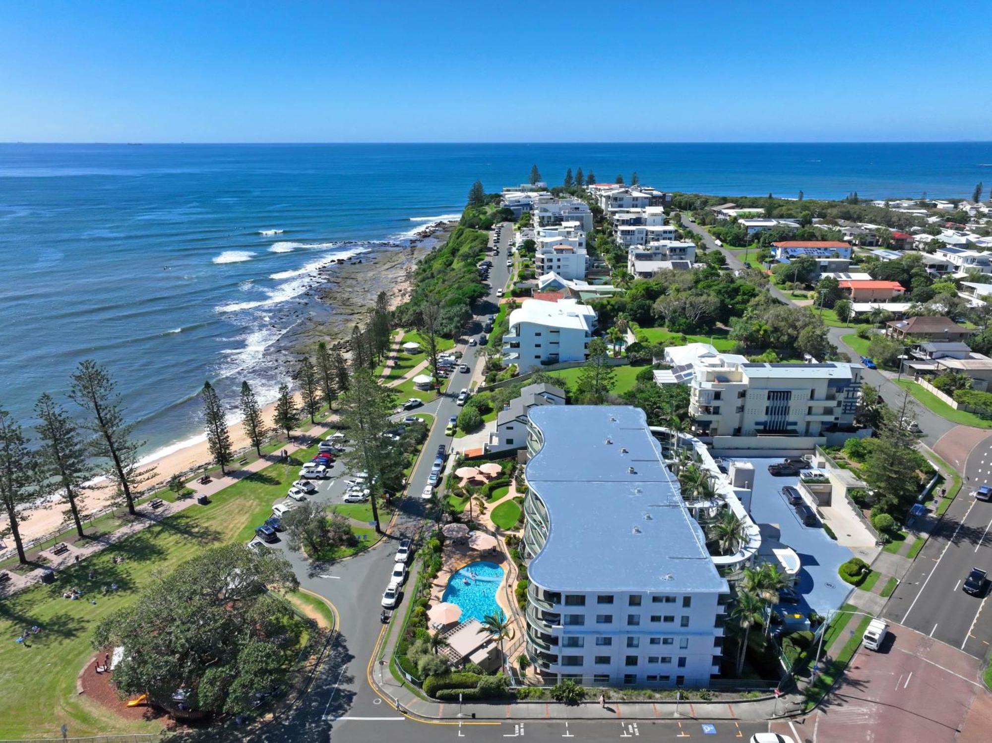 The Norfolks On Moffat Beach Caloundra Exteriör bild